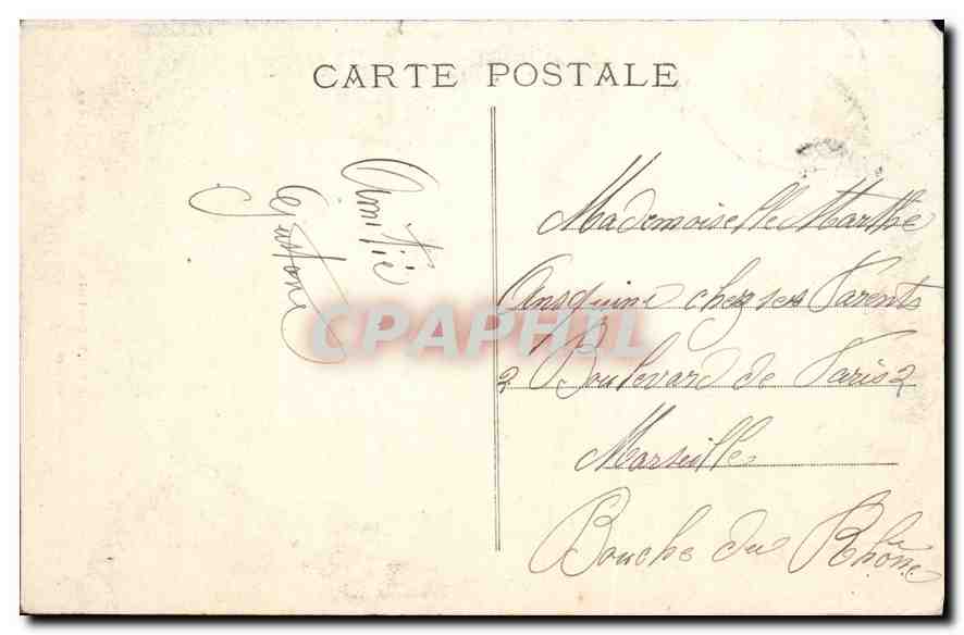 CPA Amboise I et L Portail de la Chapelle du Chateau  — Verso