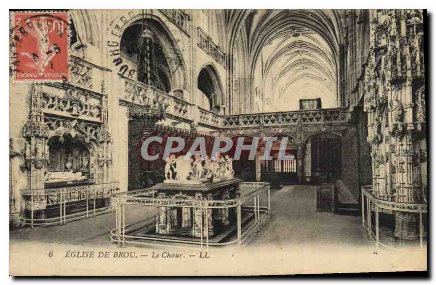 Church of Brou — The Choir — LL