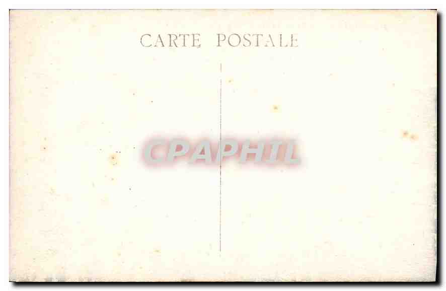 CPA Marseille Rue de la Republique Tramway — Verso