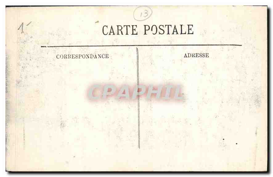 CPA Marseille Vue a Vol d'Oiseau  — Verso