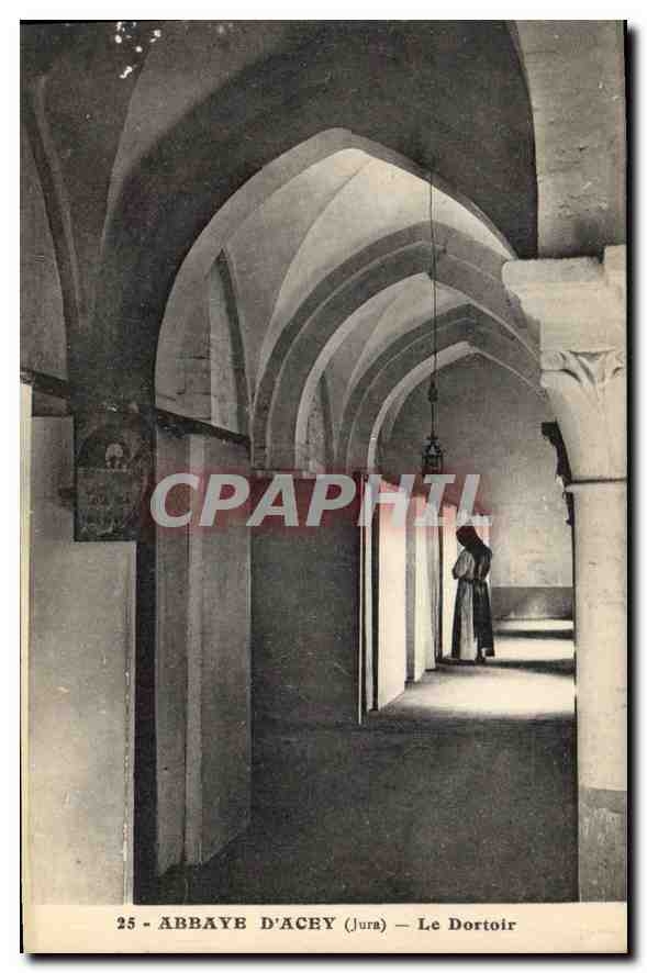 CPA Abbaye d'Acey Jura Le Dortoir 