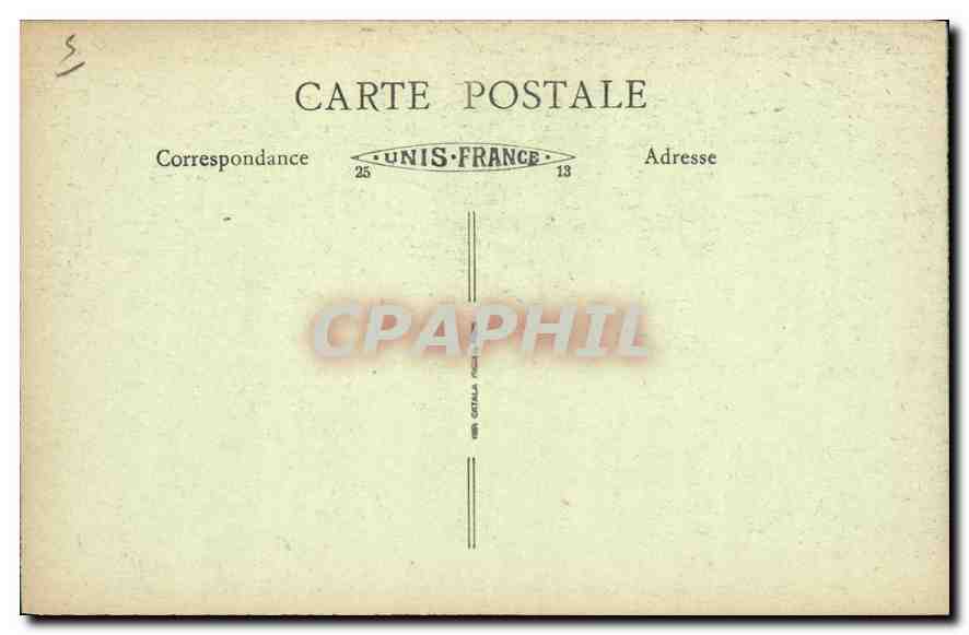 CPA Charlieu Loire Bas relif ornant autrefois la Chaire du Refectoire des Benedictins  — Rückseite