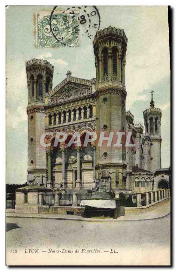 CPA Lyon Notre Dame de Fourviere 