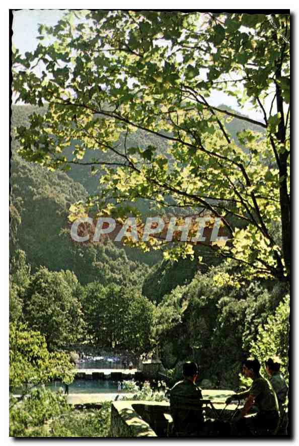 CPA Amelie les Bains P Q La Piscine dans les Gorges du Mondony 