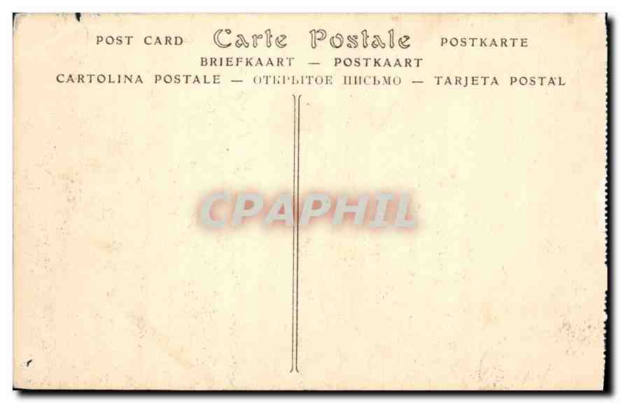 CPA Menton La baie de Garavan et la vieille ville  — Rückseite
