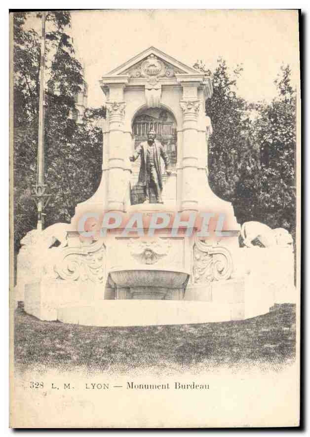 CPA Lyon Monument Burdeau 