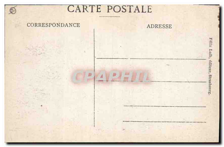 CPA Mont Sainte Odile  — Verso