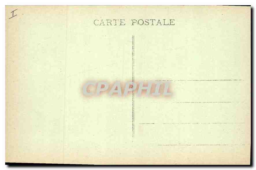 CPA Bourges Palais jascques Coeur Entree du Palais de Justice  — Verso