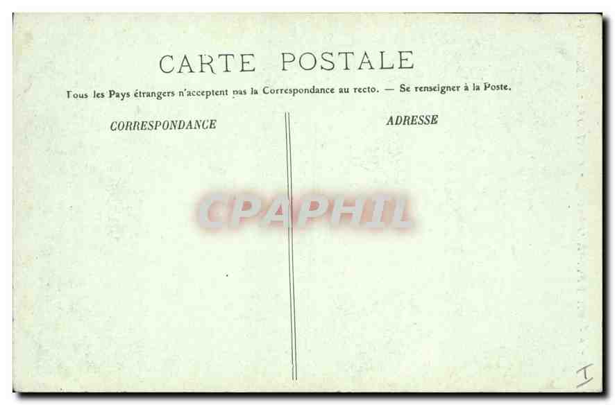 CPA Bourges La Cathedrale Tombeau du Marcechal de Montigny  — Rückseite