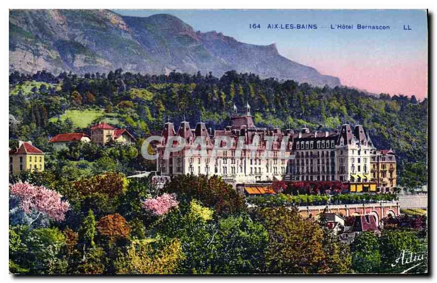 CPA Aix les Bains L'Hotel Bernascon 