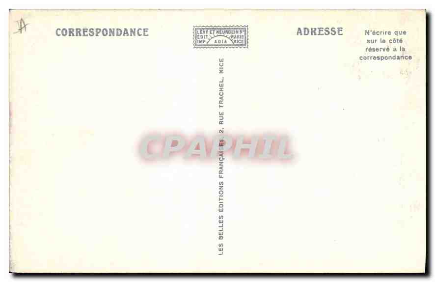 CPA Aix les Bains L'Hotel Bernascon  — Verso