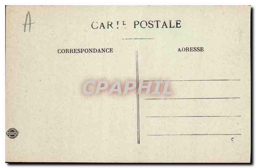 CPA Aix les Bains Le Grand Cercle  — Verso