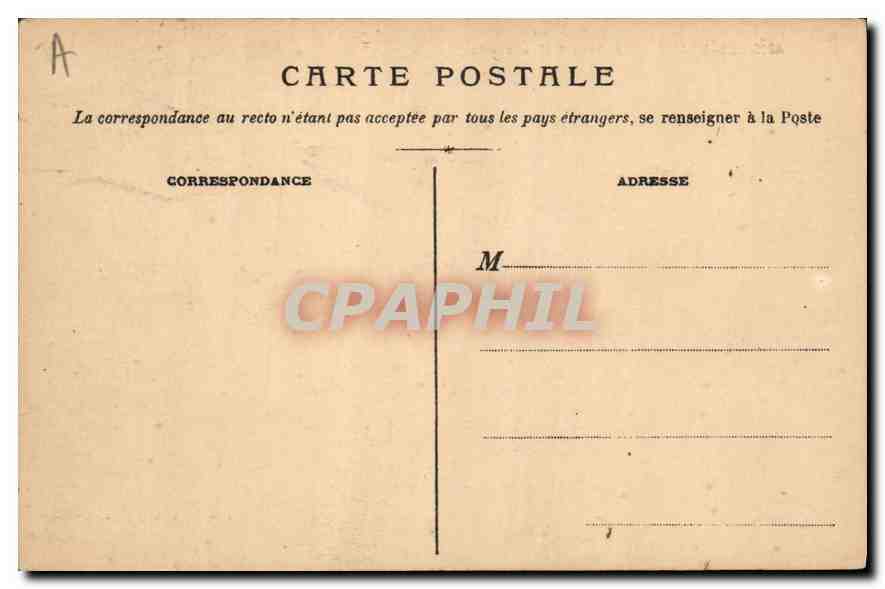 CPA Aix les Bain Abbaye d'Hautecombe  — Verso