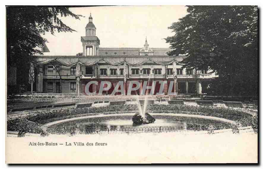 CPA Aix les Bain La Villa des fleurs 