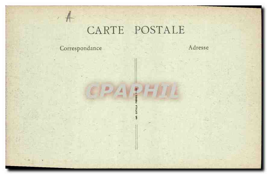 CPA Aix les Bains Chateau de la Roche du Roi et Mont Revard La Savoie  — Rückseite