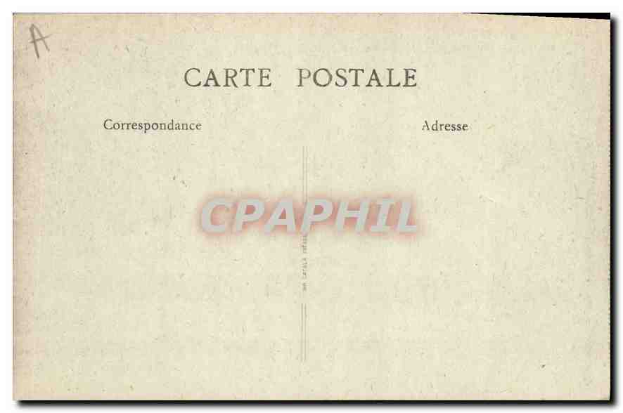CPA La Savoie Aix les Bains l'Etablissement Thermal et Porteurs  — Rückseite