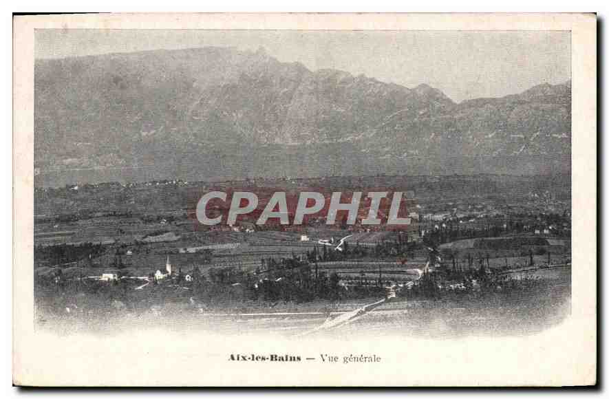 CPA Aix les Bains Vue generale 