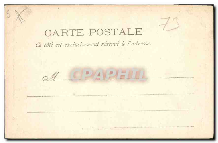 CPA Aix les Bains Vue generale  — Verso