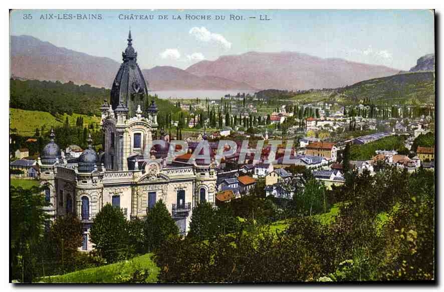 CPA Aix les Bains Chateau de la Roche du Roi 