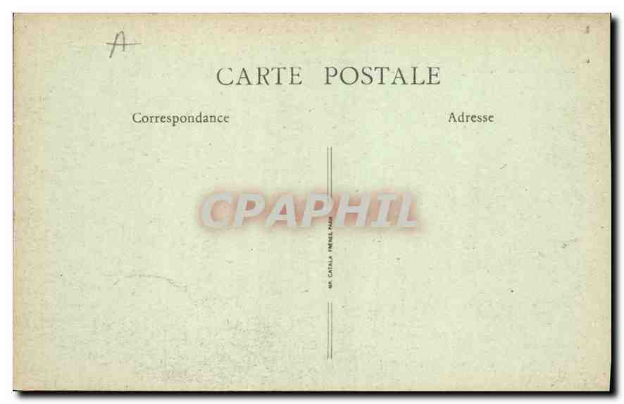 CPA Aix les Bains Tempte Romain dit a de Diane de l'epoque Gallo Romaine  — Rückseite
