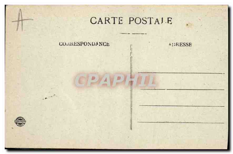 CPA Aix les Bains Plateau du Revard  Vaches — Rückseite