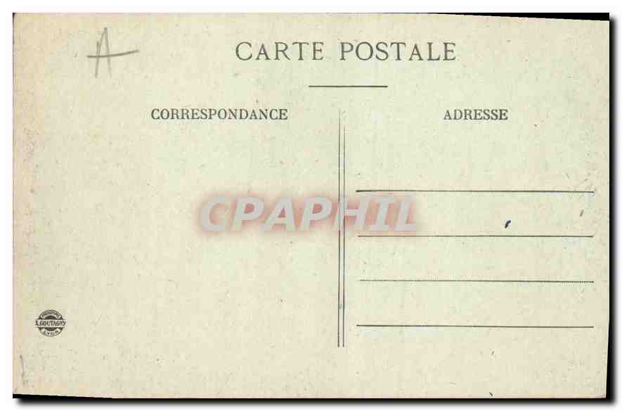 CPA Aix les Bains et Lac du Bourget  — Verso