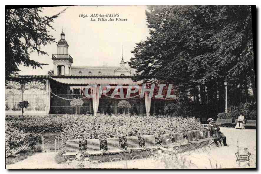 CPA Aix les Bains La Villa des Fleurs 
