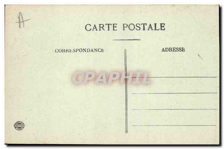CPA Aix les Bains La Villa des Fleurs  — Verso