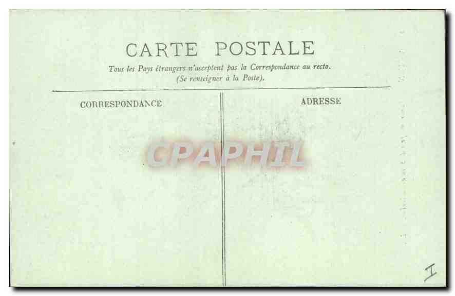 CPA Rouen Panoramal pris de Sainte Catberine  — Rückseite