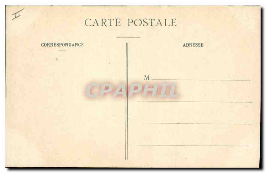 CPA Rouen Fontaine de la Croix de Pierre  — Rückseite