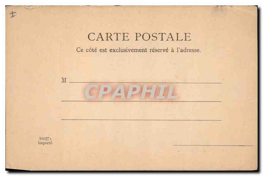 CPA Rouen Hotel de Bourgtheroulde  — Rückseite