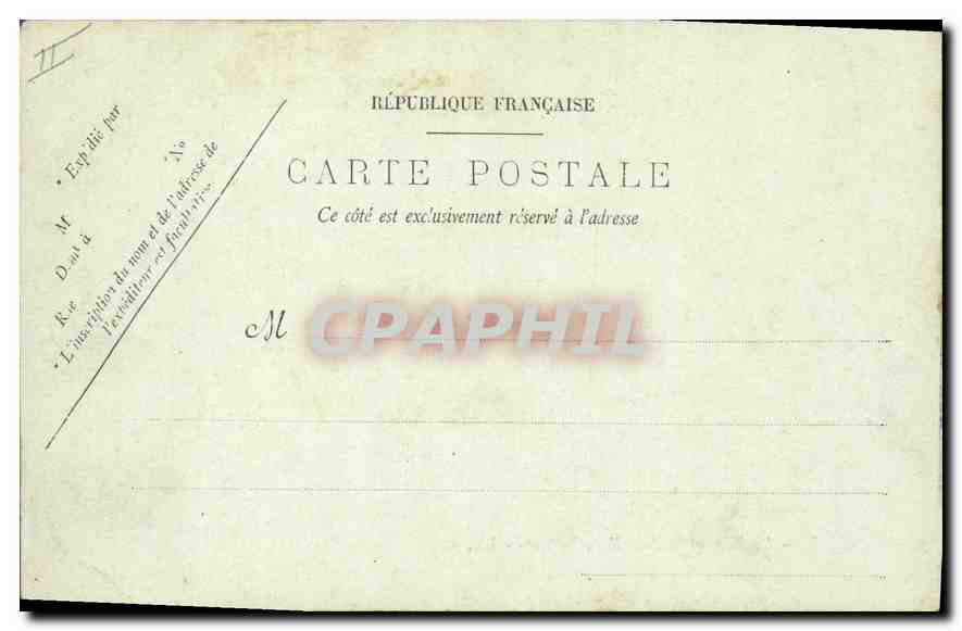 CPA Rouen La Seine et le Pont Transbordeur Bateaux — Rückseite