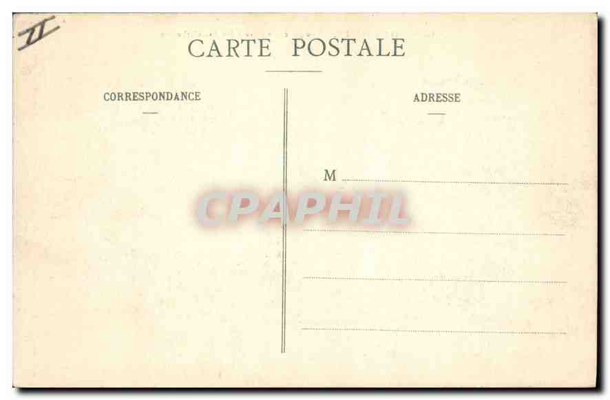 CPA Rouen Vue generale prise Cote Ste Catherine  — Rückseite