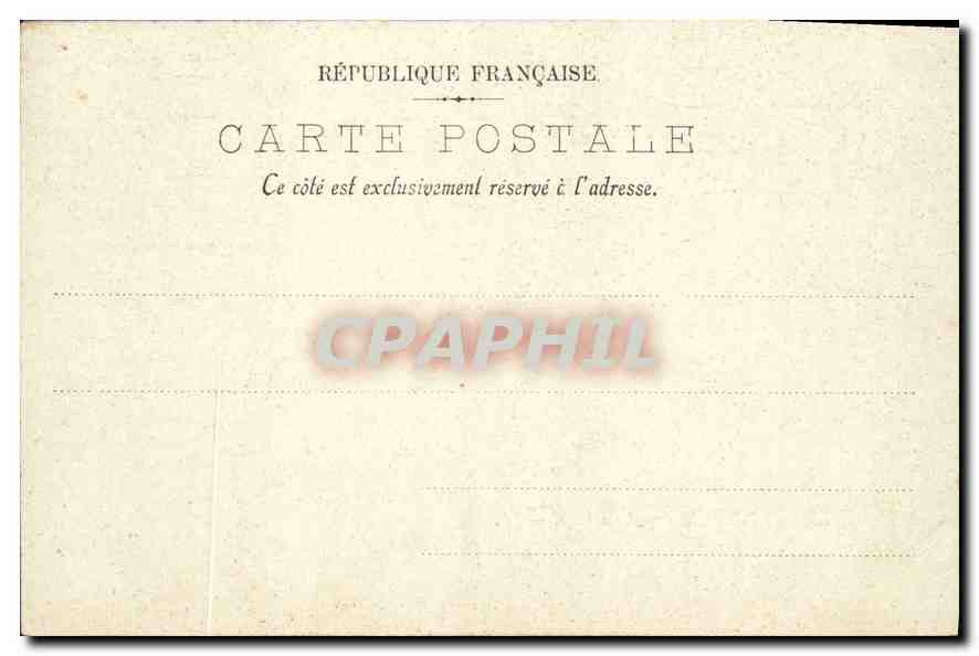 CPA Le Havre le Cap de la Heve  — Rückseite