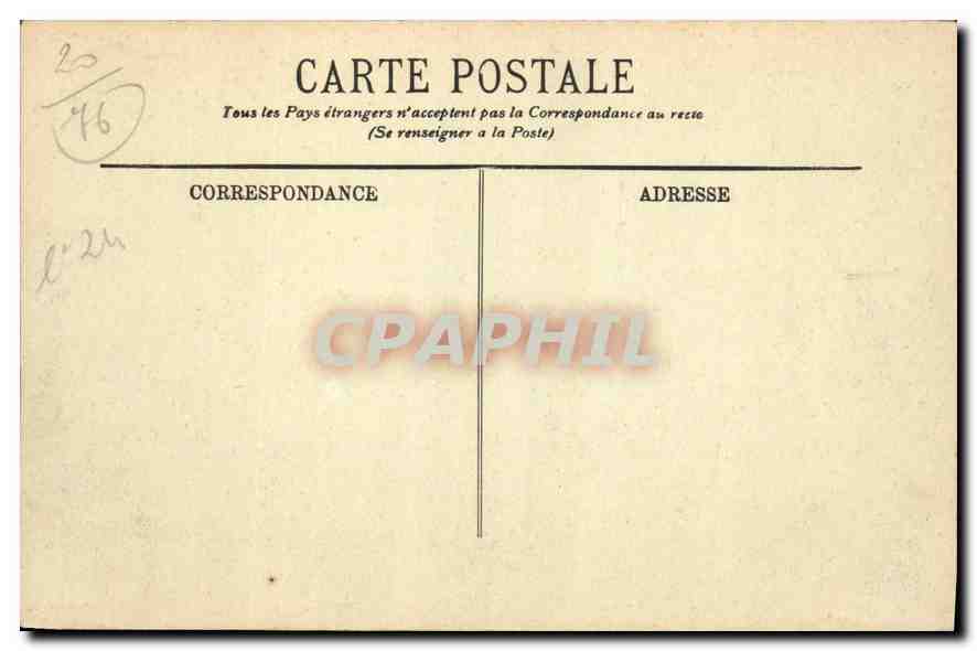 CPA Le Havre Notre Dame et la Rue de Paris  — Rückseite