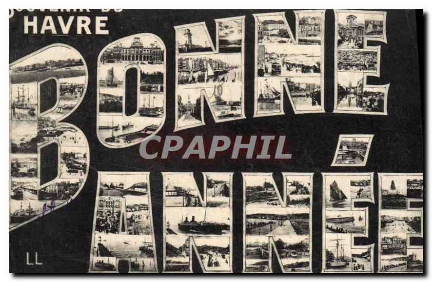CPA Souvenir de Havre Bonne Annee 