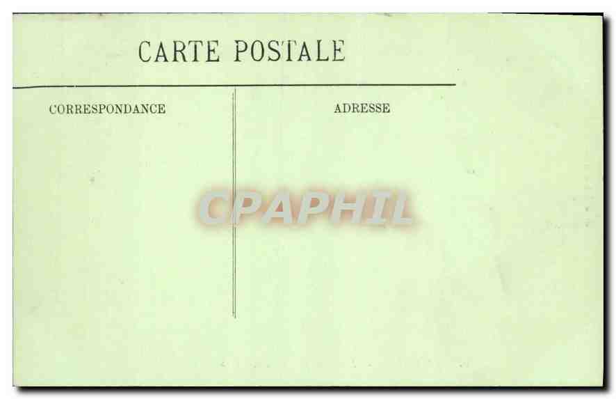 CPA Le Havre Falaise de la Heve et le Phare  — Rückseite