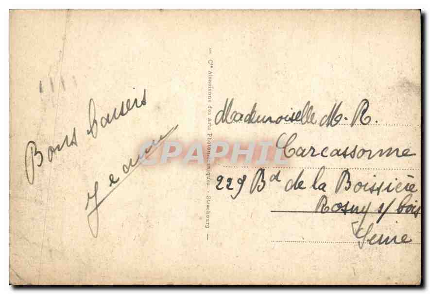 CPA Le Havre la Jetee et le Semaphore Bateau — Rückseite