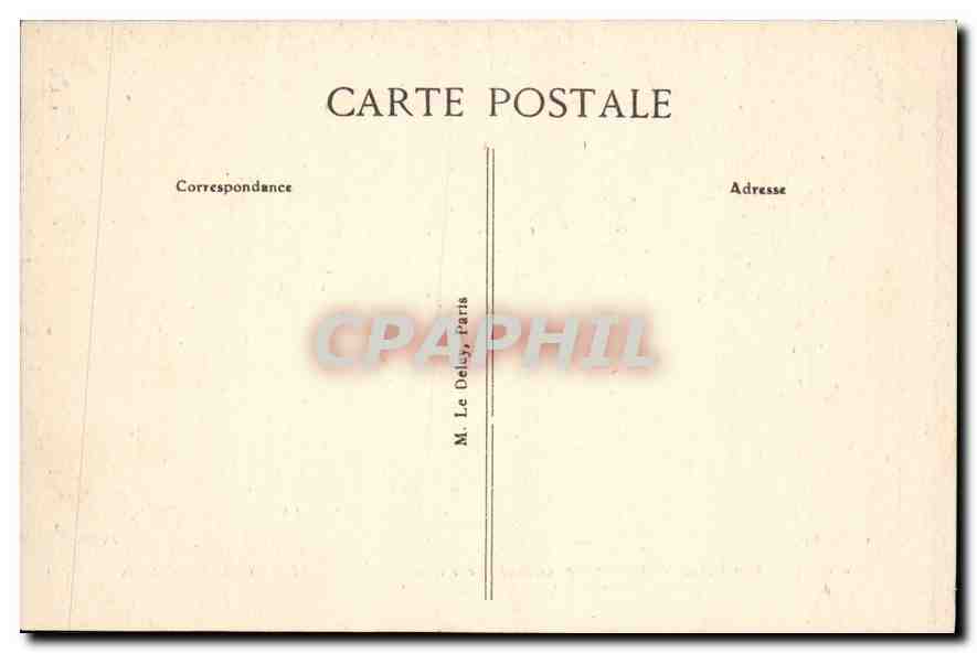 CPA Le Havre Canot de Sauvetage en peril  — Rückseite