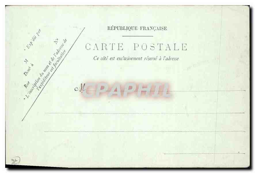 CPA Le Havre Rentree du Bateau de Trouville  — Back