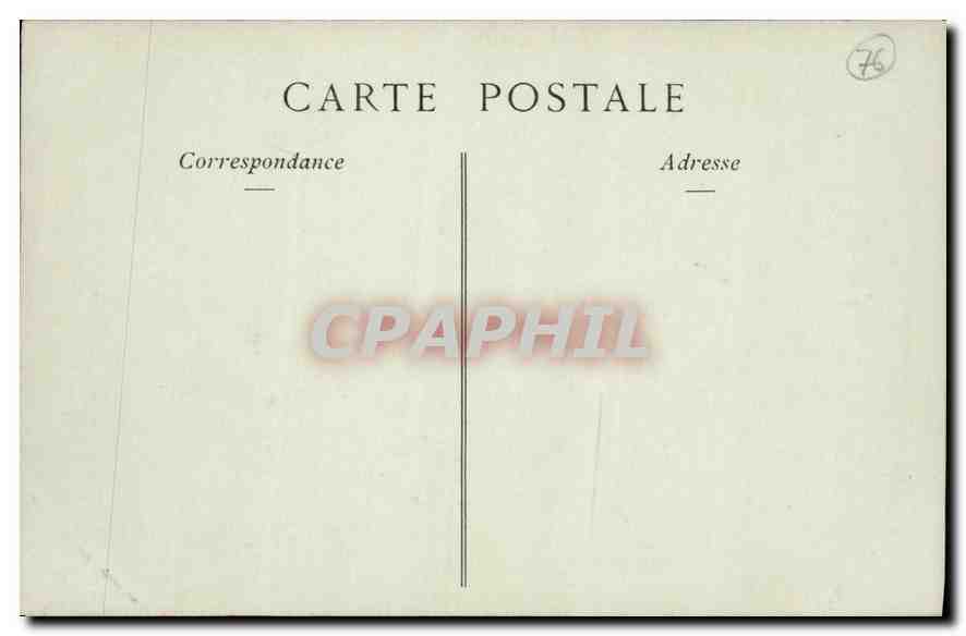 CPA Le Havre l'Entree du Port  — Rückseite