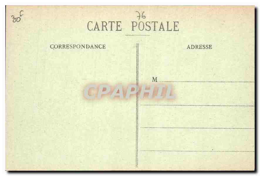 CPA Le Havre le Theatre  — Rückseite