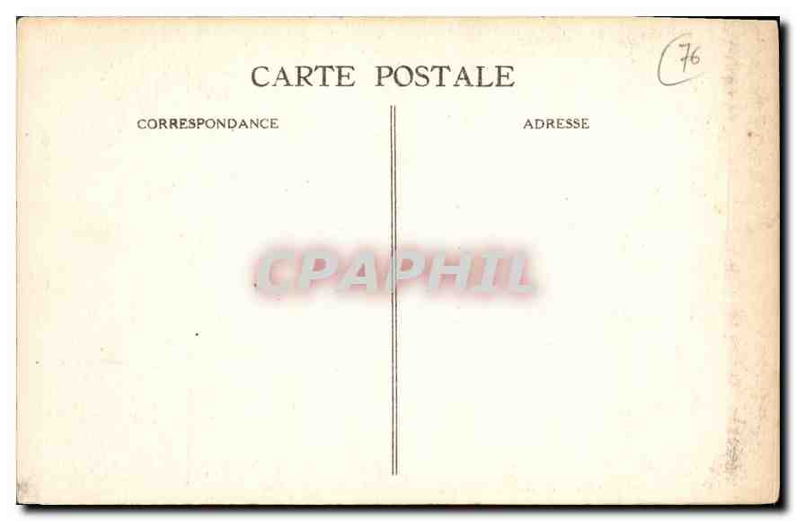 CPA Le Havre Eglise St Francais  — Rückseite