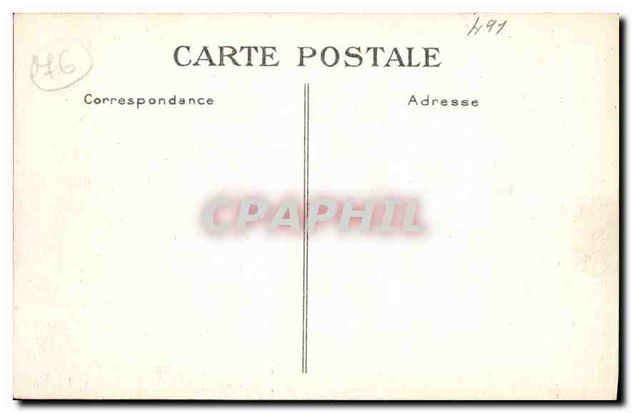 CPA Le Havre Place Gambetta et Rue de Paris  — Rückseite
