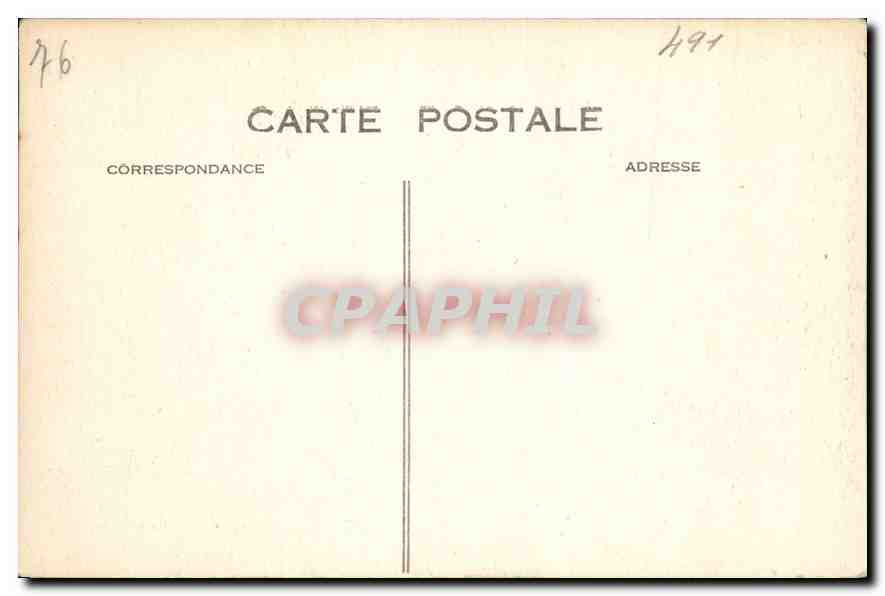 CPA Le Havre Place Gambetta et Rue de Paris  — Rückseite