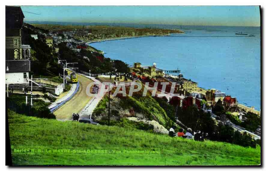 CPA Le Havre Ste Adresse vue panoramique 