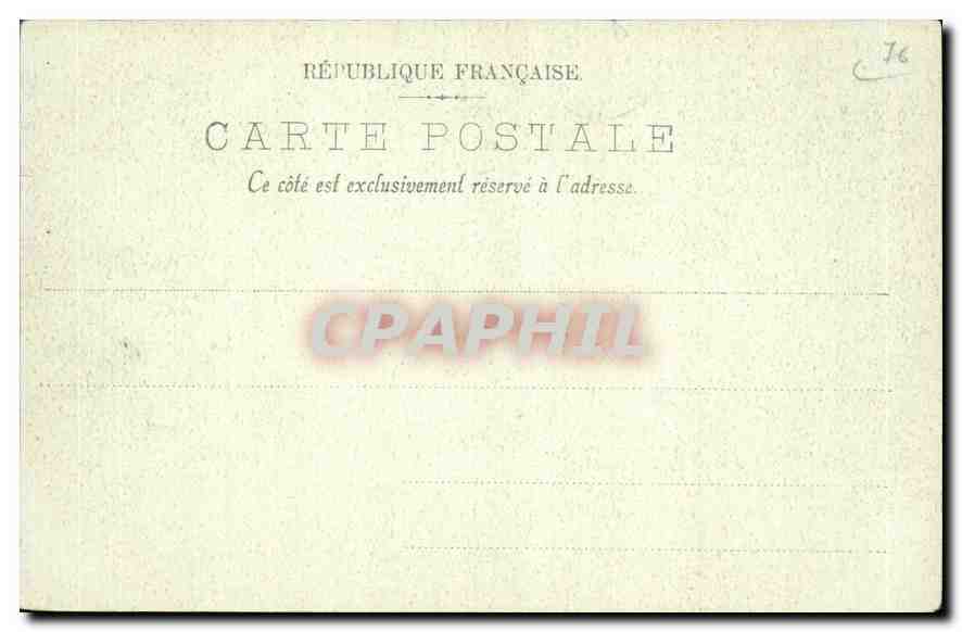 CPA Le Havre le Boulevard Maritime et la Heve  — Rückseite