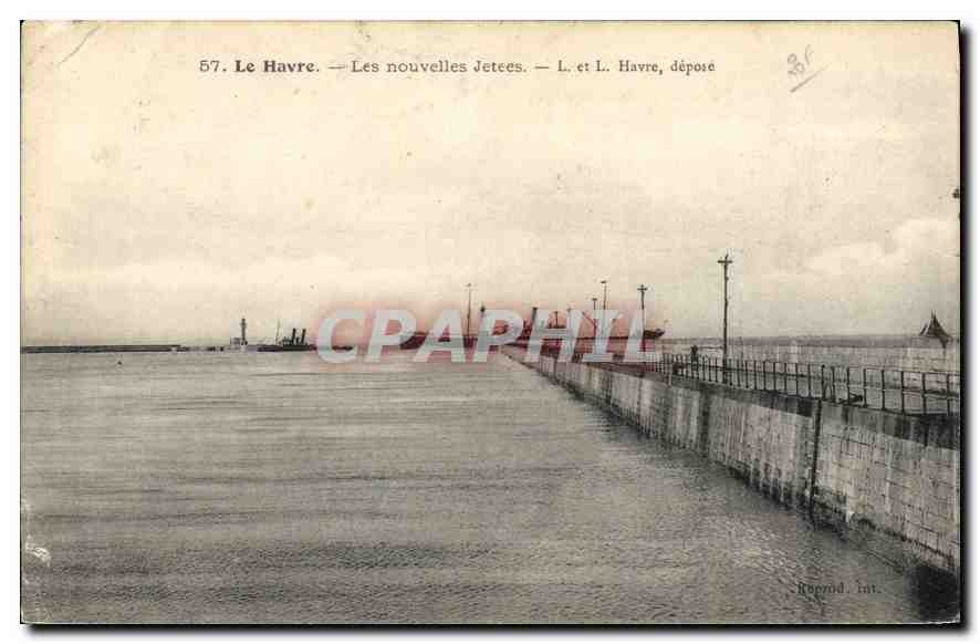 CPA Le Havre les Nouvelles Jettes 