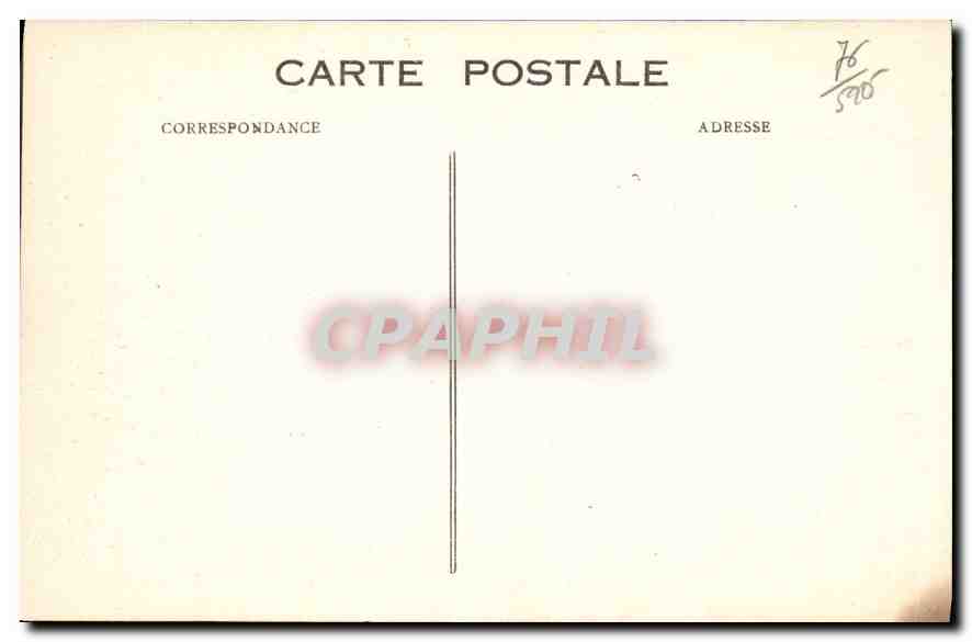 CPA Le Havre Panorama de la Rue de Paris Pris de l'hotel de Ville  — Rückseite