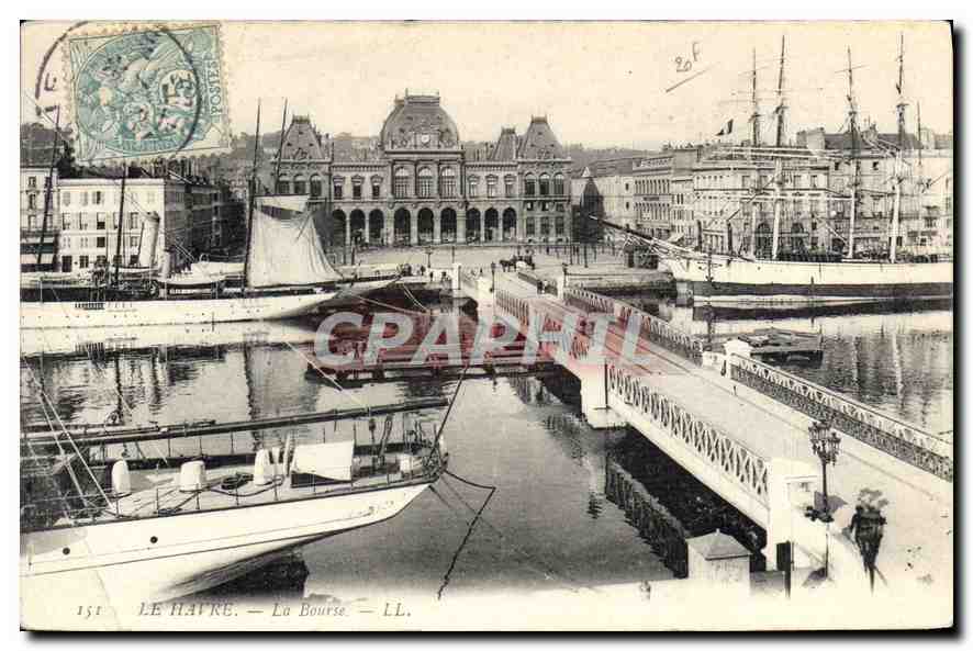 CPA Le Havre la Bourse 